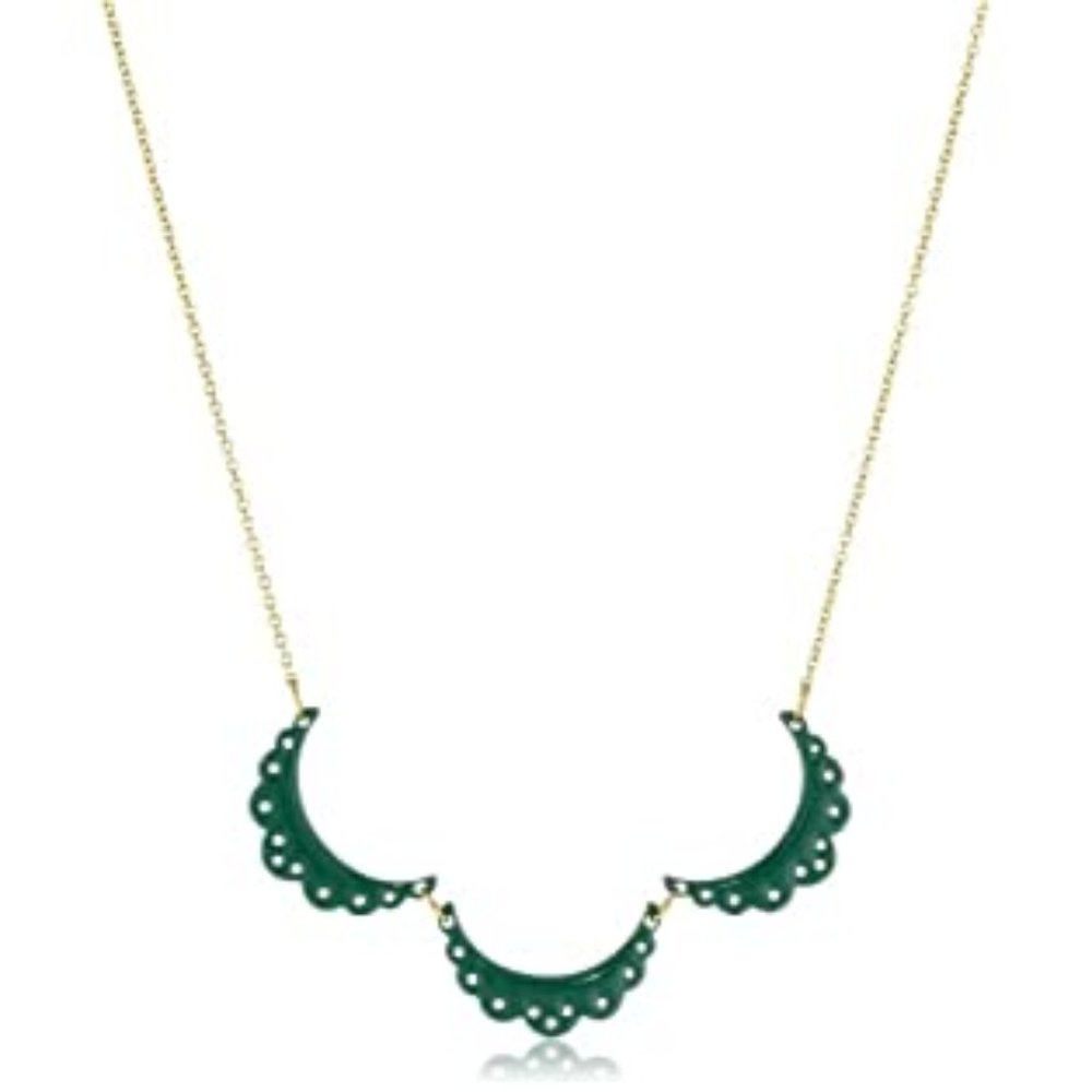 New Anthropologie 14k Gold Necklace by Brandy Pham
